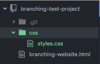 project-structure-with-css-in-atom