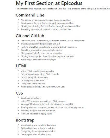 When we add a Bootstrap container, padding is automatically added.