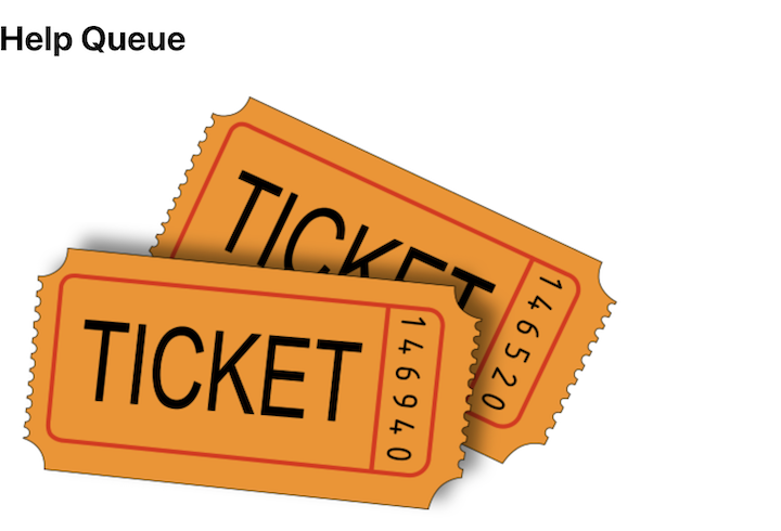 Header component has a tickets image.