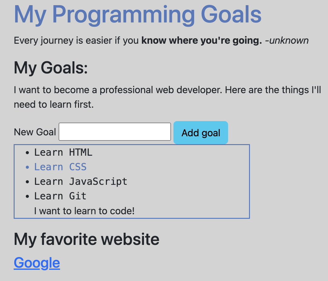 The JS code is on the left. It shows our new JavaScript code. The site preview on the right shows the appended code.